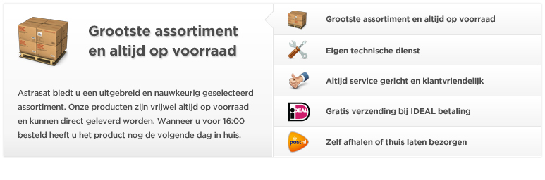 Grootste assortiment