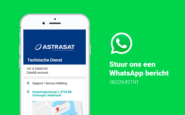 Vanaf nu is onze Technische Dienst ook per WhatsApp te bereiken 