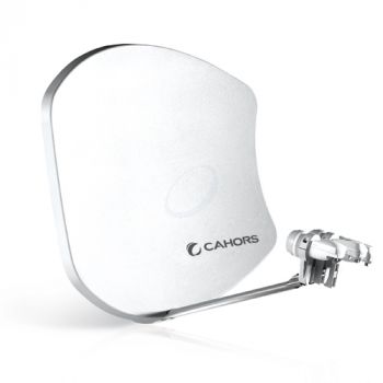 Cahors Visiosat SMC BISAT G2 Satellietschotel Triple Focus