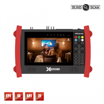 Amiko XFinder 3 HD SE - DVB-S2 / C / T2 - HEVC H.265 - CCTV