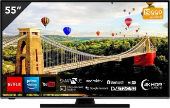Hitachi 55HAK6150 4K Ultra HD TV-met Ingebouwde Chromecast & Google Assistant