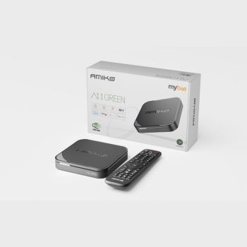 Amiko A11 Green 4K UHD Streaming Box- 2e Kans 