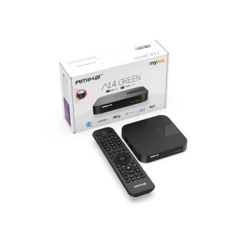 Amiko A14 Green Streaming Box 4K UHD