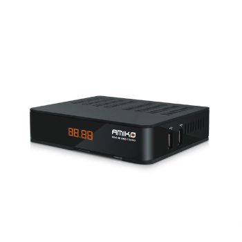 Amiko Mini 4K UHD COMBO S2X + T2C - Sateliet / Cable / T2 Digitenne Box