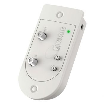 Konig CATV Versterker 28 dB met 1 uitgang en retourpad