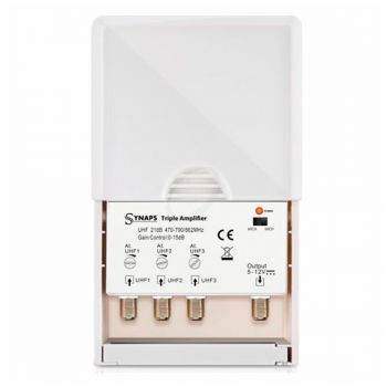 Synaps - Drievoudige versterker - LTE-filter - Outdoor - 21dB