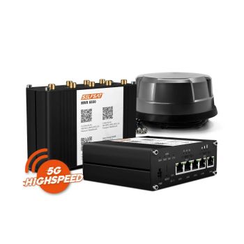 SELFSAT MWR 6550 5G Cat 19 WiFi 6 WLAN Router incl. Panorama Antenne