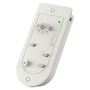 Konig CATV Versterker 24 dB met 2 Uitgangen en Retourpad