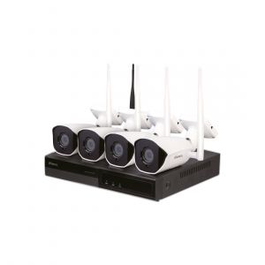 Xsarius WiFiCam Kit 4FHD draadloze beveiligingscamera set- 1080p - IP66