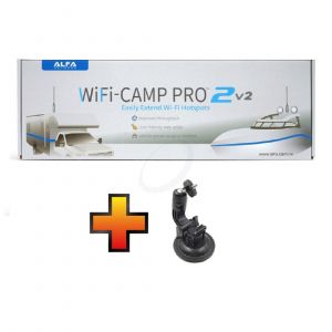 Alfa Network Wifi Camp Pro2 v2 + GRATIS zuignap