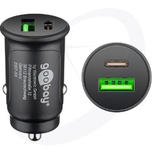 Celly USB 4.8 4 poorten universele autolader zwart Celly USB 4.8 4 poorten universele autolader zwart