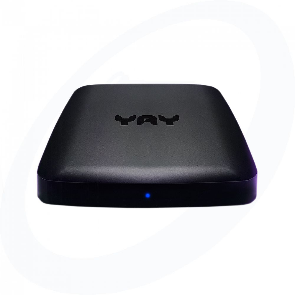 YAY GO 4K UHD OTT IPTV Mediaspeler met Chromecast - Android TV
